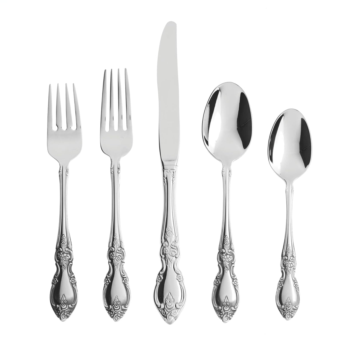 Oneida Flatware, 45 Count, Silver