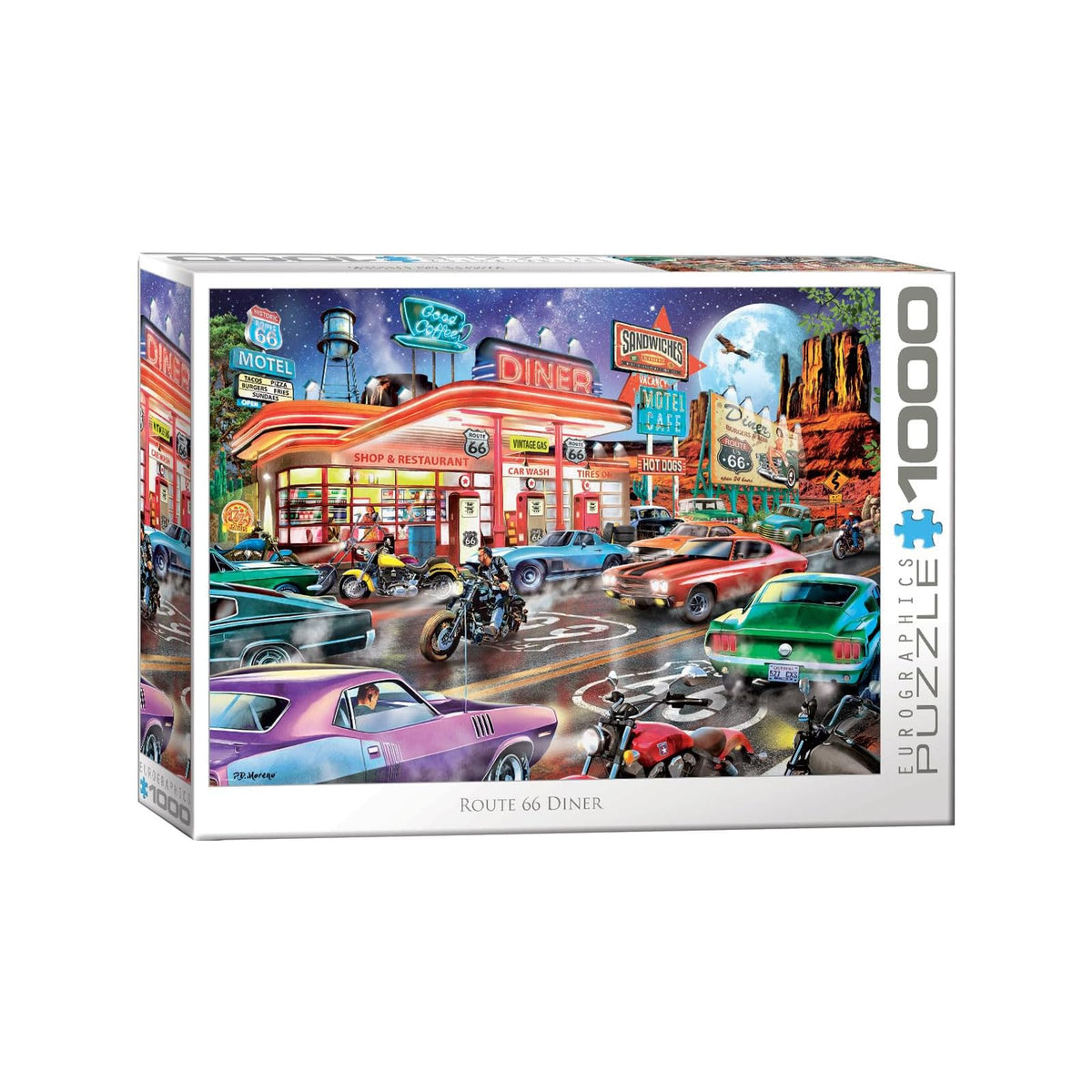 EuroGraphics Puzzles, 1000 pieces, Multicolor