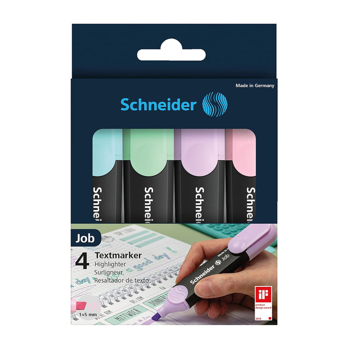 Schneider Writing Instrument, 4 Count (Pack of 1), Multicolor