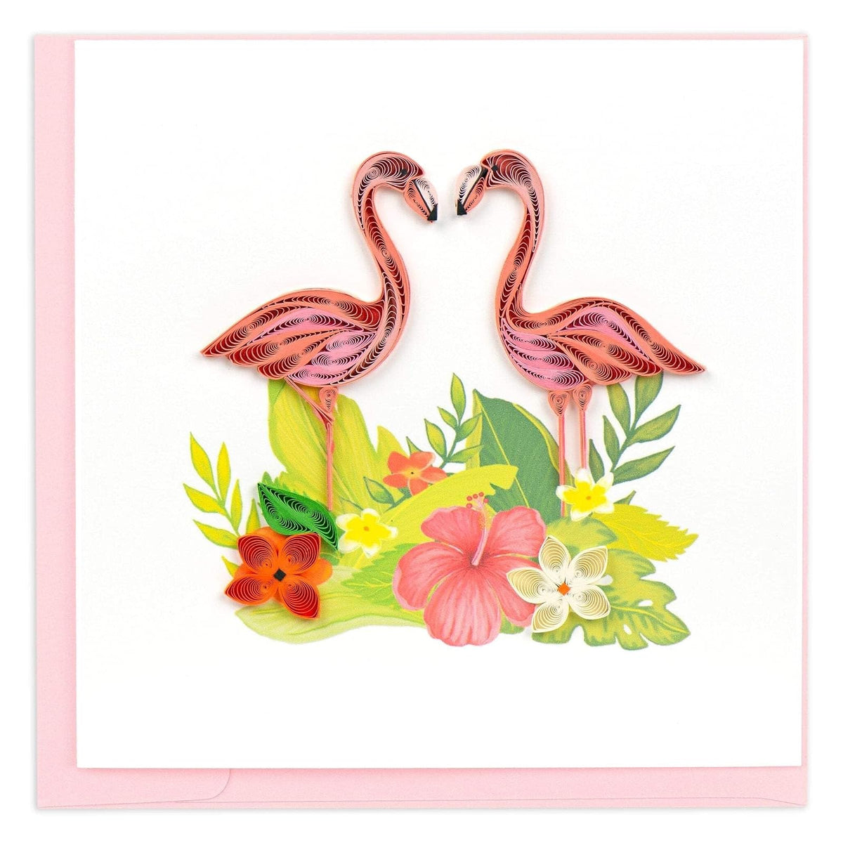 Quilling Card Greeting Card, 6x6 Inches, Multi
