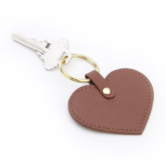 Royce Leather New York Bag Charms and Key Chains, Tan
