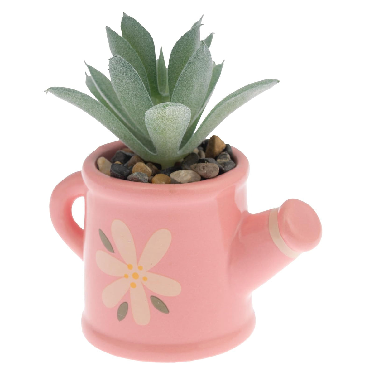 Karma Artificial Plant, Approx. 2” L x 3” H x 2.5” W, Watering Can
