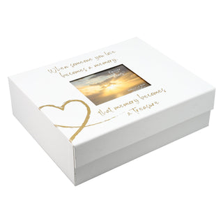 Pavilion Gift Company Storage Box, 11" x 9", White