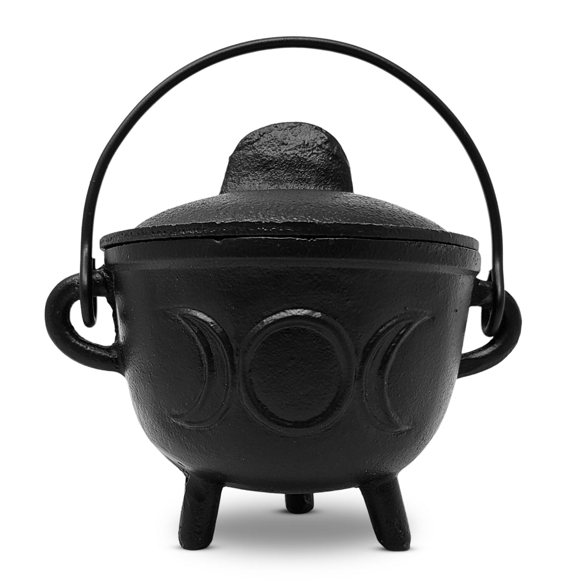 New Age Imports, Inc. Incense Holder, Triple Moon - Br91