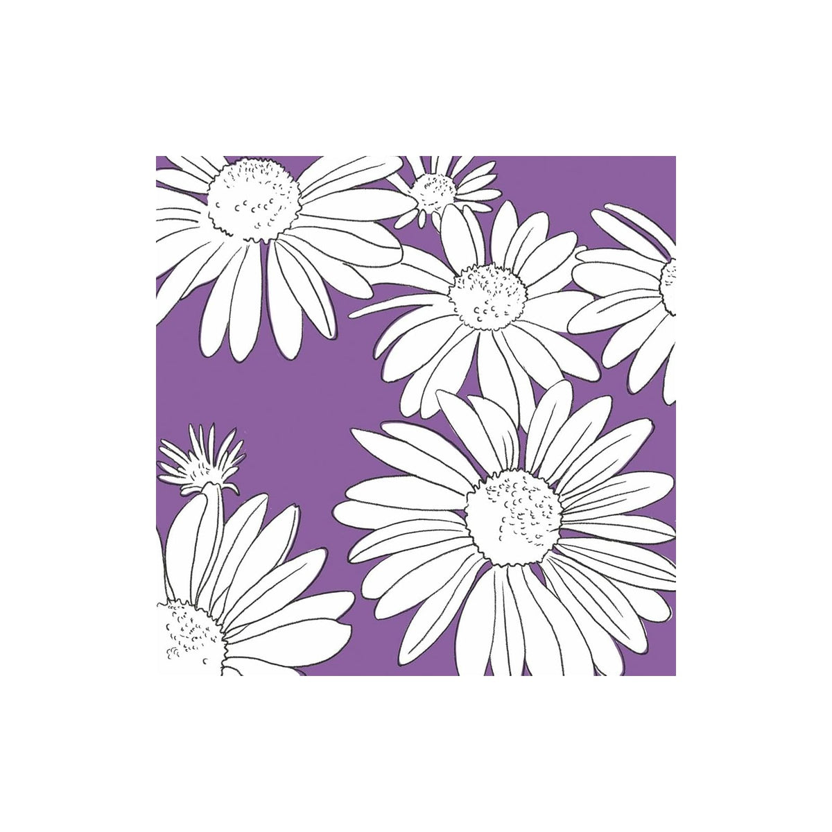 Paperproducts Design Disposable Napkin, Purple