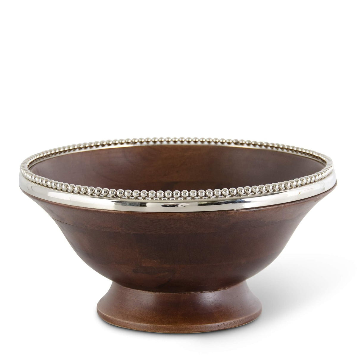 K&K Interiors Dishware Bowl, 13.25 Inch, Brown