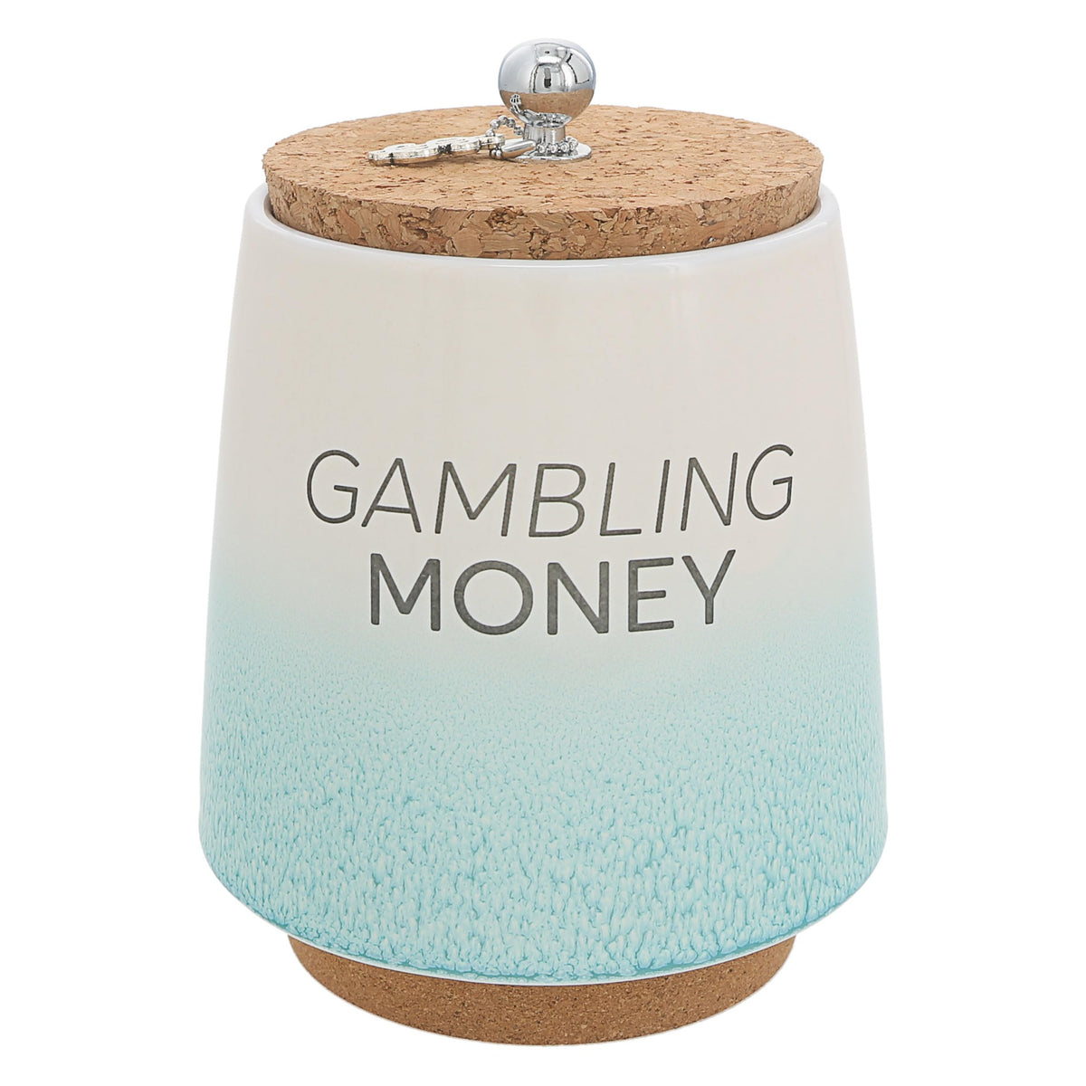 Pavilion Gift Company Money Bank, 6.5", Green, Beige, Brown