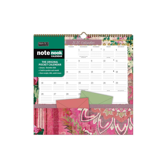 WSBL Calendar, 12"W x 12.1"H, 2026