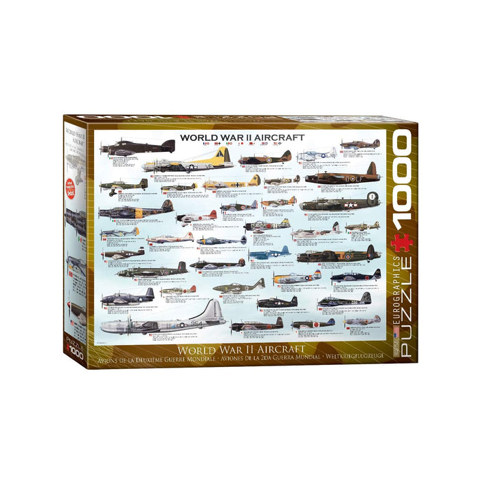 EuroGraphics Puzzles, 1000, Aircraft Grey