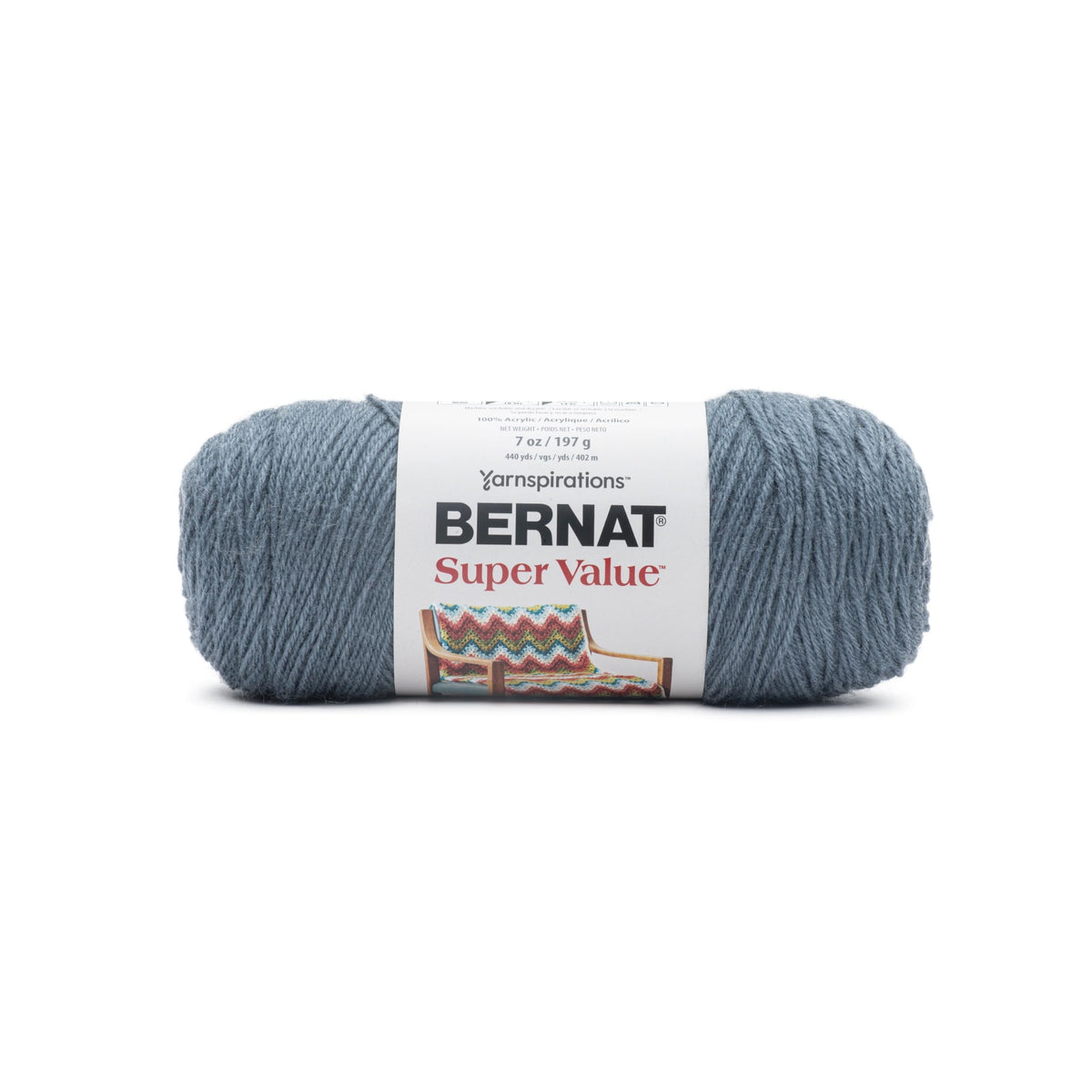 Spinrite Yarn, 15314.96 inches, Blue