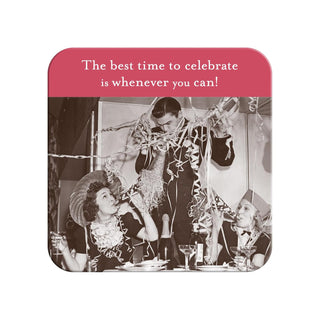 Shannon Martin Design Drink Coaster, 3.75-Inch, Multicolor