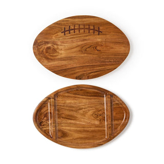 Two's Company Tray, 16.5" x 11" x 1", Brown