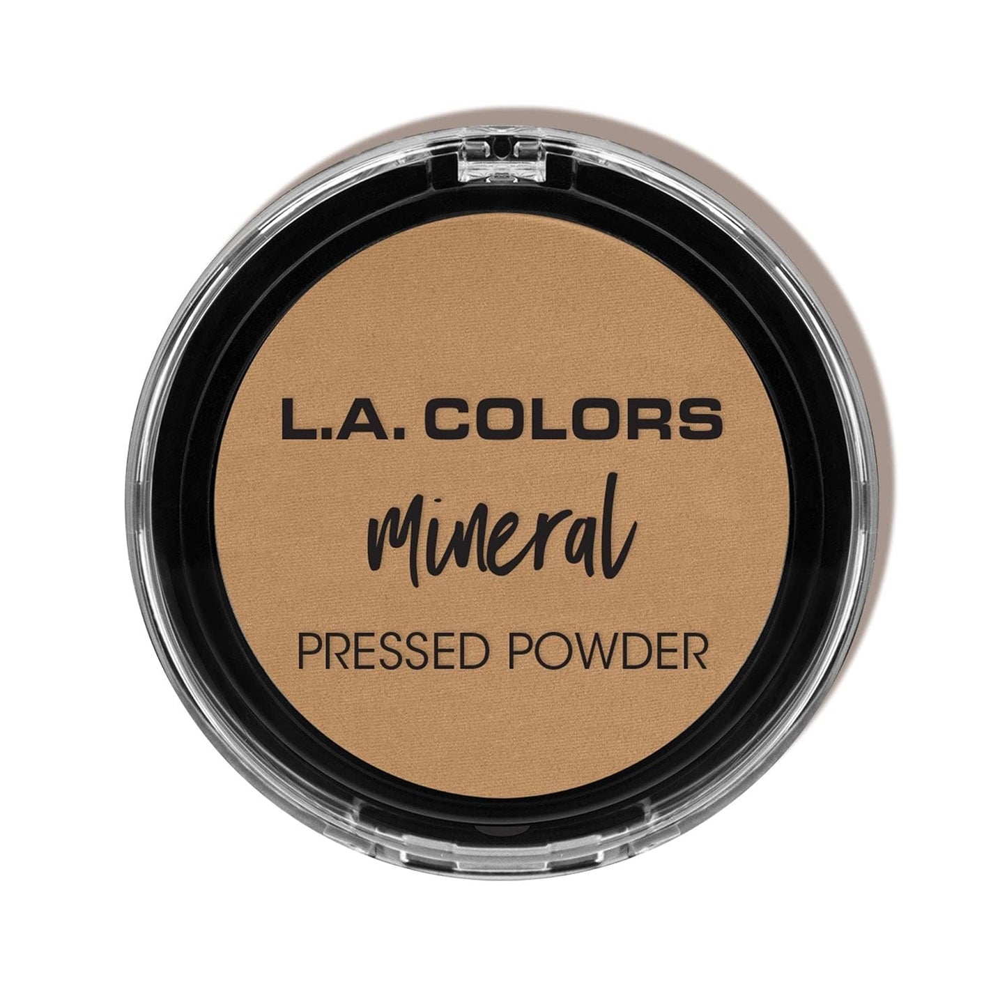 L.A. Girl COLORS Mineral Pressed Powder, Warm Caramel, 1 Ounce