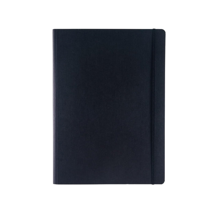 Fabriano Blank Book, A4 - 8.3" x 11.7", Black