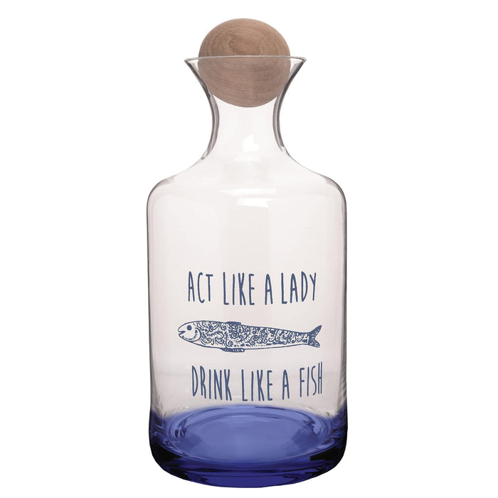 Beachcombers Pitcher, Blue