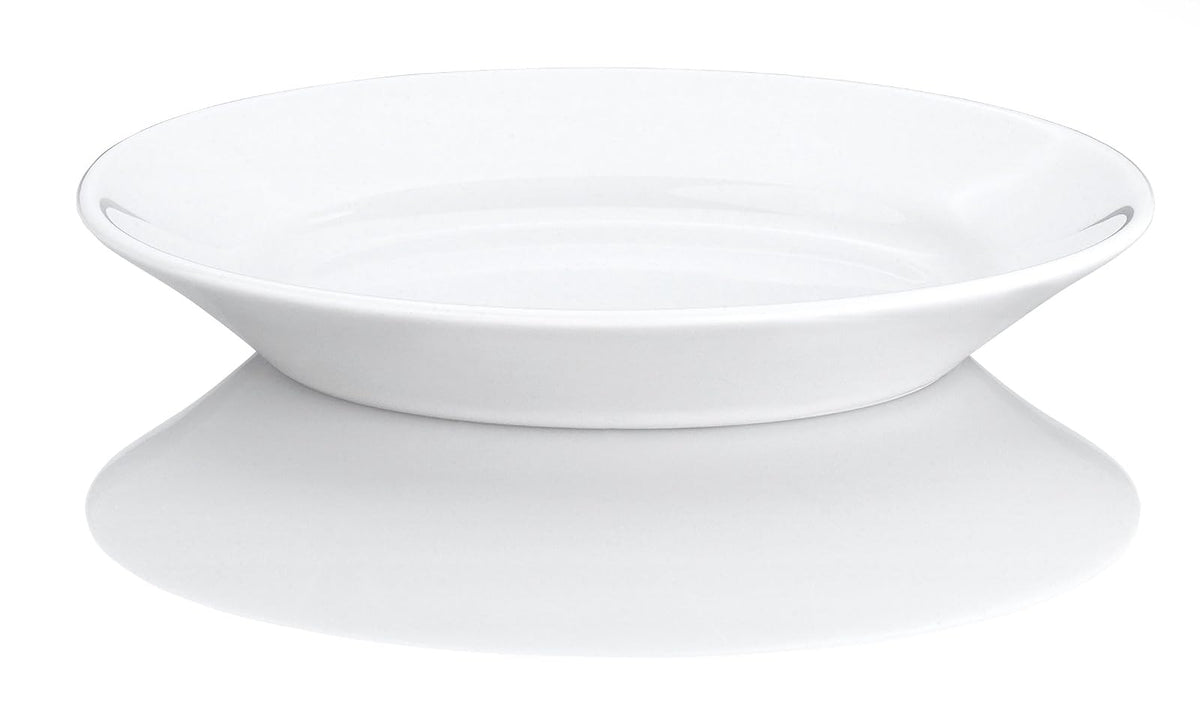 Pillivuyt 6-3/4-Inch by 4-3/4-Inch Mini Deep Oval Porcelain Serving Platter