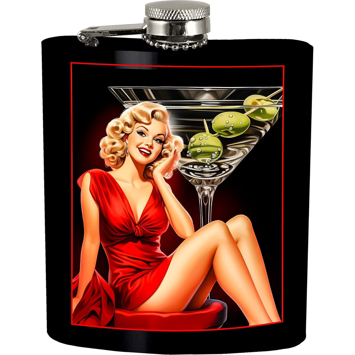 Spoontiques Hip Flask