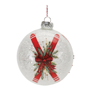 Melrose Hanging Ornament, Red, Classic
