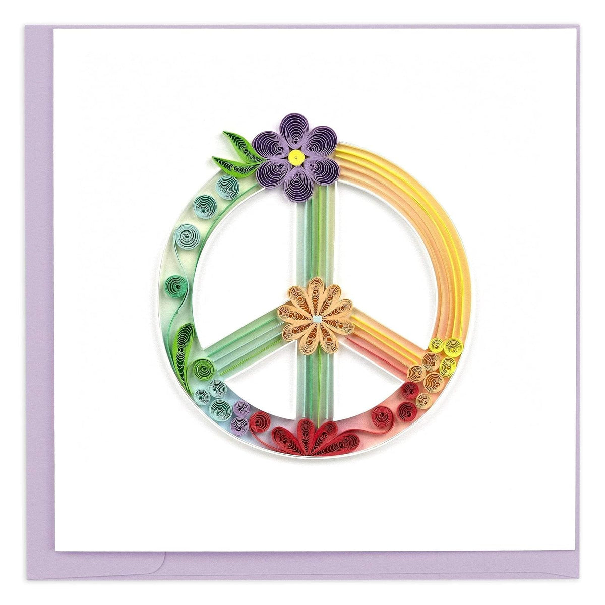 Quilling Card Greeting Card, 6 in. x 6 in., Multi