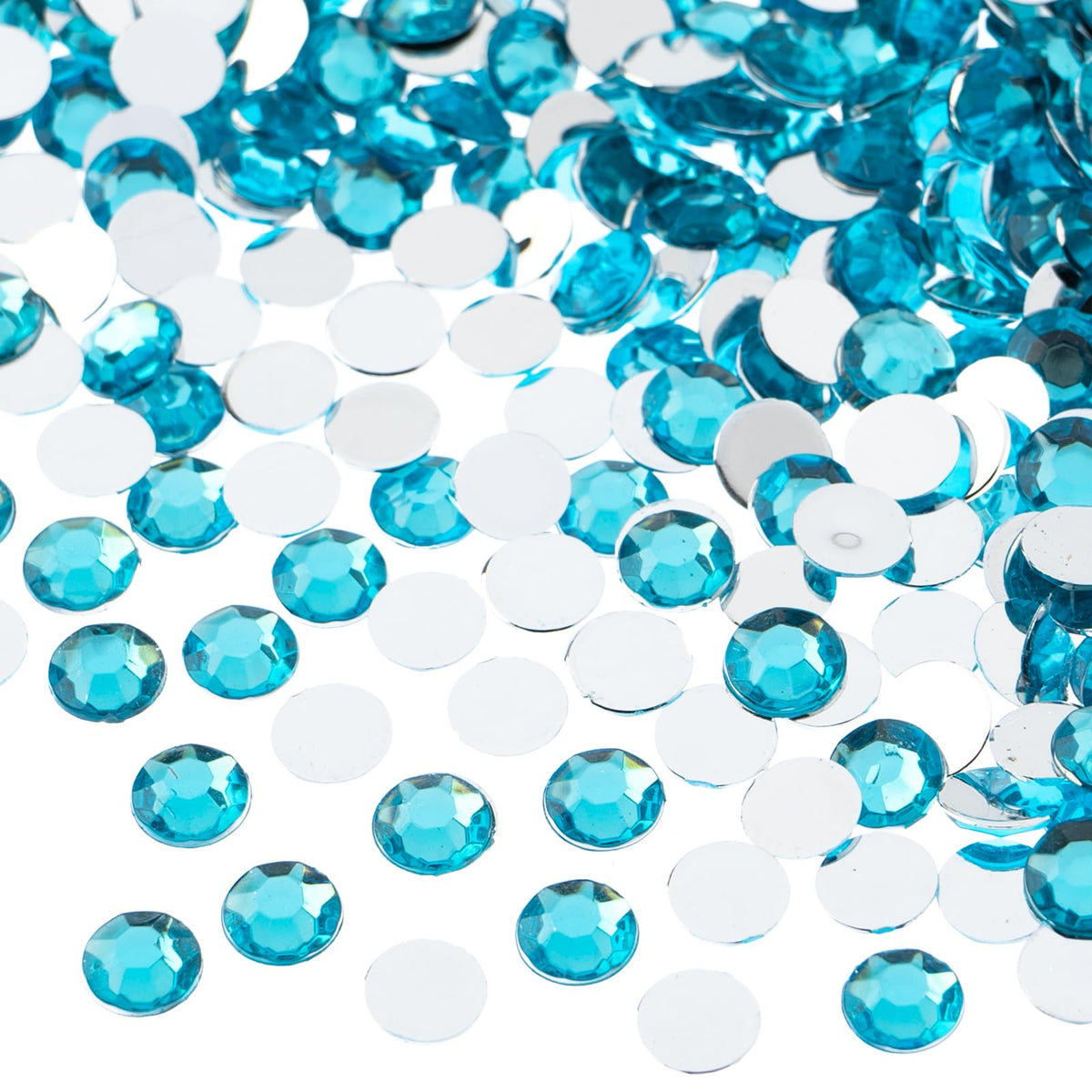 John Bead Craft Bead, 6mm (SS28), Aqua
