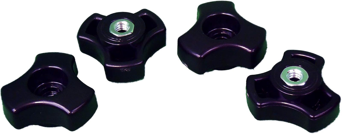 Frank A. Edmunds HC Handi Clamp Plastic Ball Knobs, 4-Pack