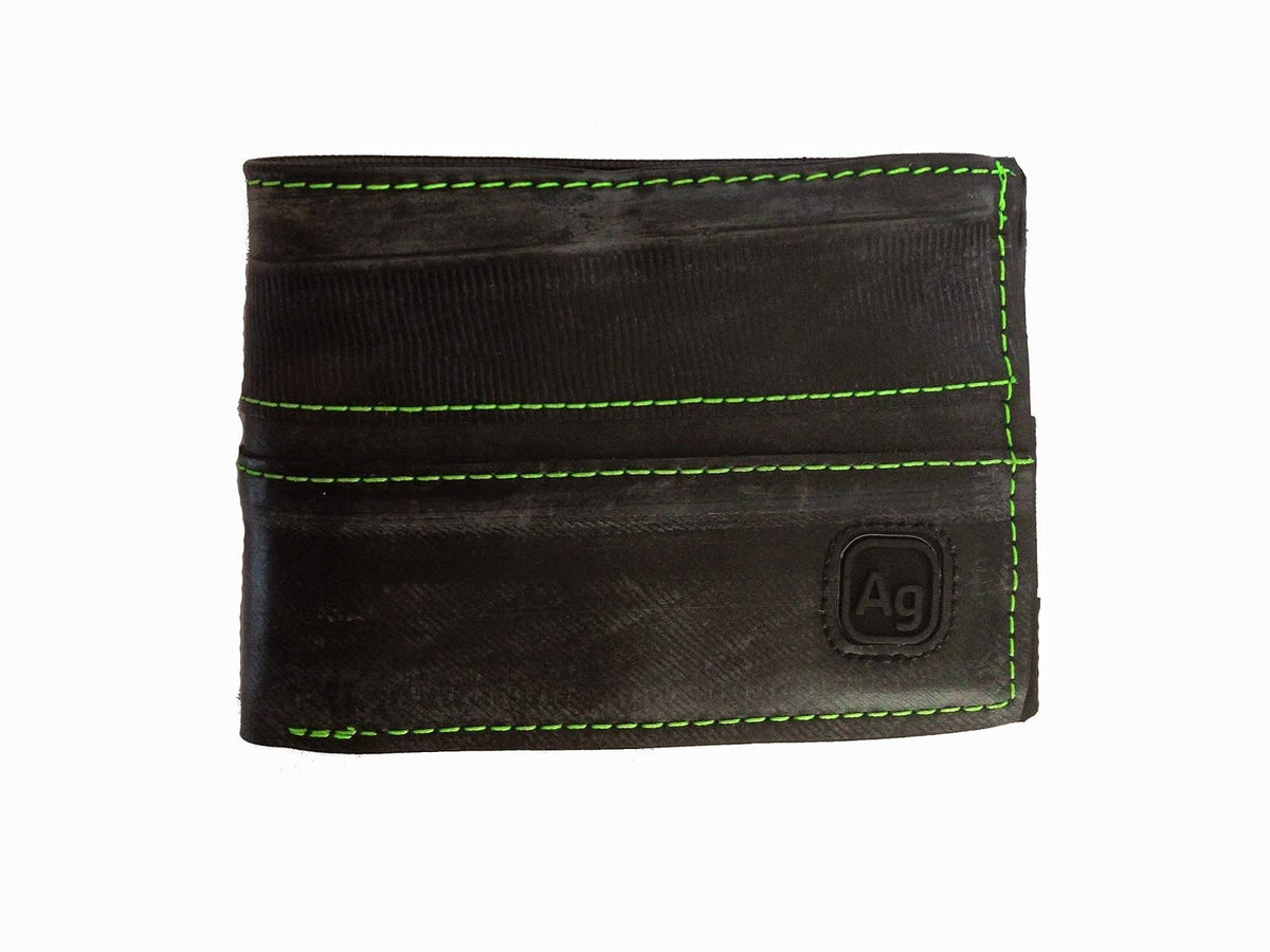 Eco Brands Group Alchemy Goods Franklin Bifold Wallet, Fluorescent Green