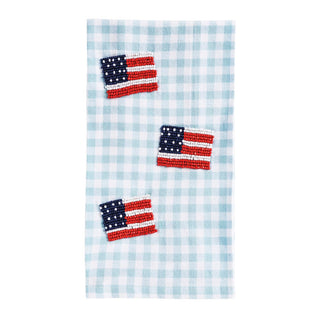 Mud Pie Towel, 26" x 18", Blue