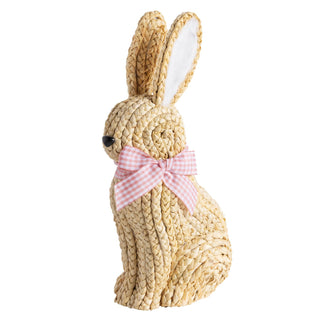 Mud Pie Figurine, 12 3/4" x 5 1/4", Pink Bow