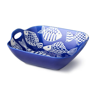 Certified International Dishware Bowl, Large, Blue