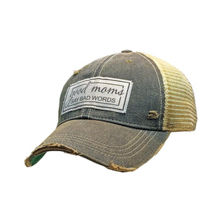 VINTAGE LIFE Hat, Good Moms Say Bad Words, Trucker Hat