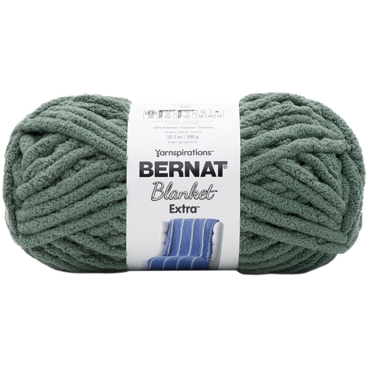 Bernat Yarn, 7, Smoky Green