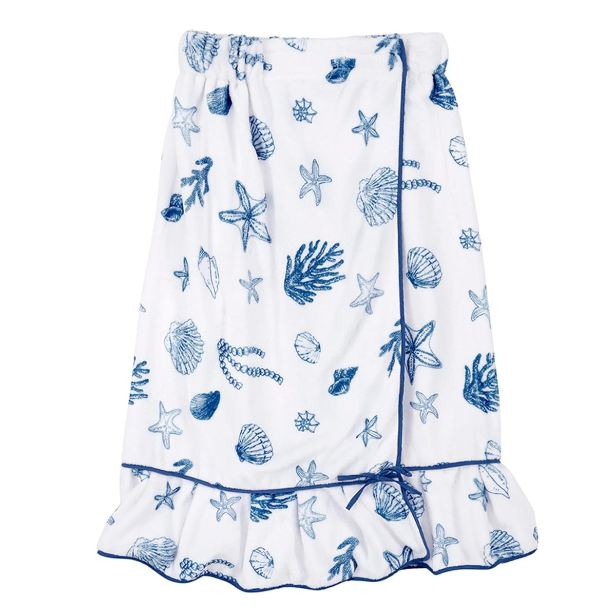 Bella Sleep + Spa Towel, One Size Fits Most, Coastal Sea Shells