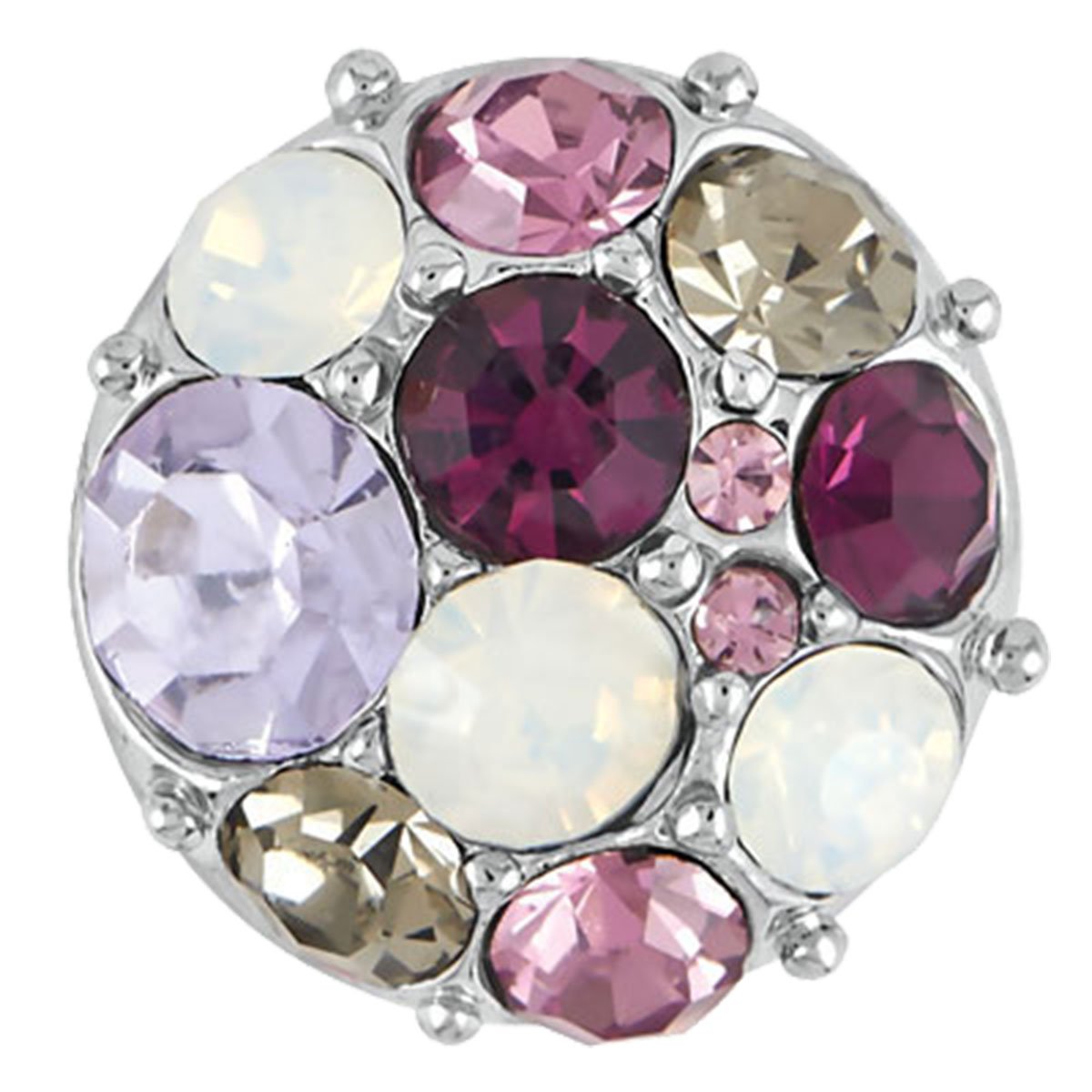 TGB Brands Ginger Snaps Petite Vintage Brooch Purple Snap GP05-25