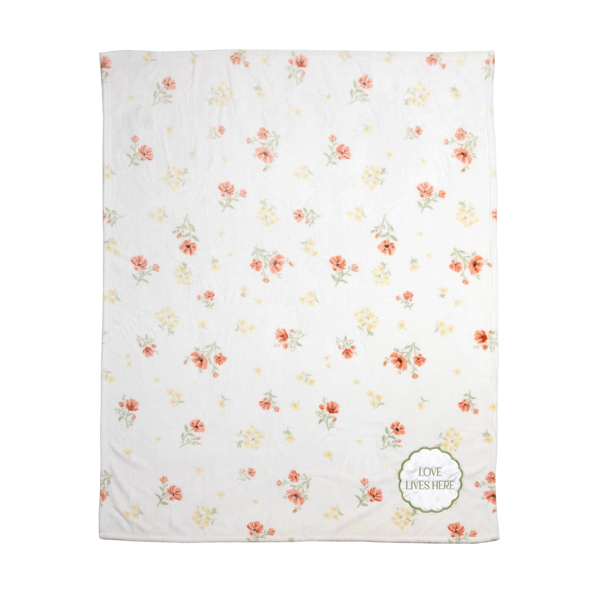 Pavilion Gift Company Blanket, 50" x 60", White