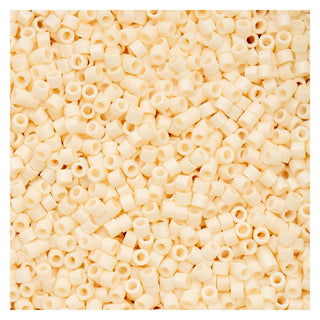 John Bead Craft Bead, Size 11, White Bisque