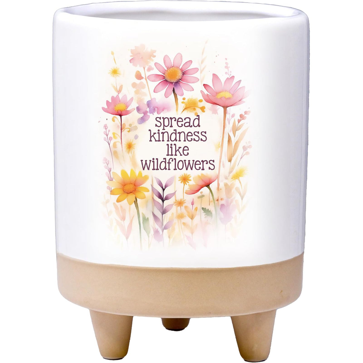 Spoontiques Planter, Medium, Multicolor