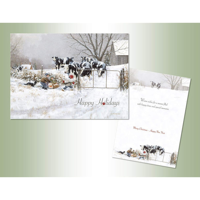 Lux Press Group Writing Paper, Multicolor, Christmas