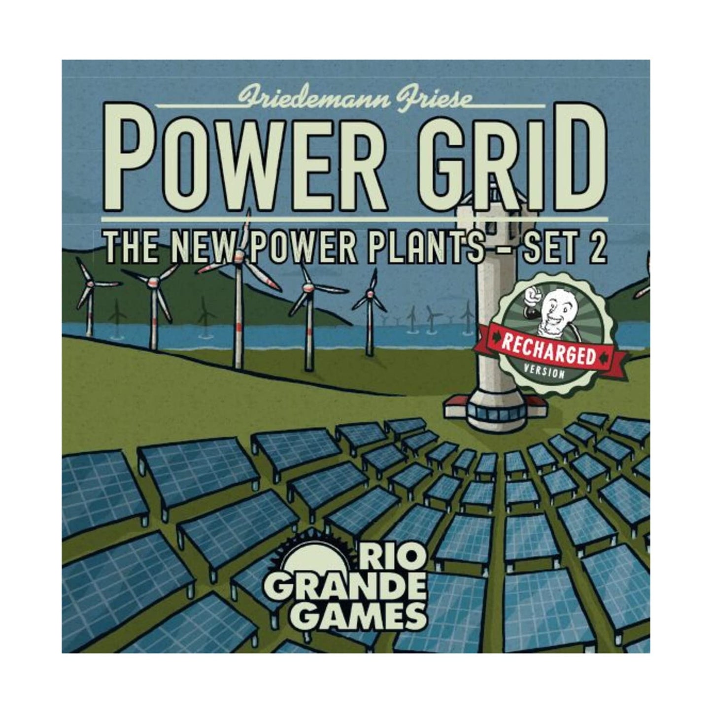 Rio Grande Games Power Grid: The New Power Plant Cards - Set 2