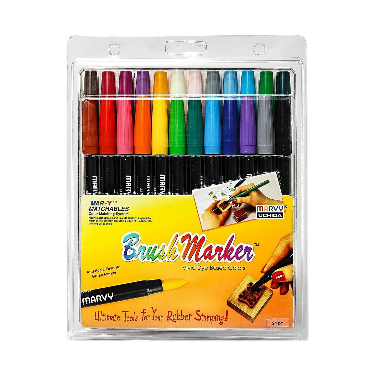 Uchida Marking Pen, Assorted, Chisel