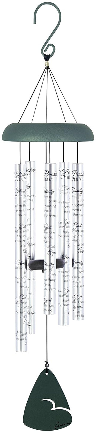 Carson Family Chain Will Link Again Inspirational 30 inch Sonnet Wind Chimes
