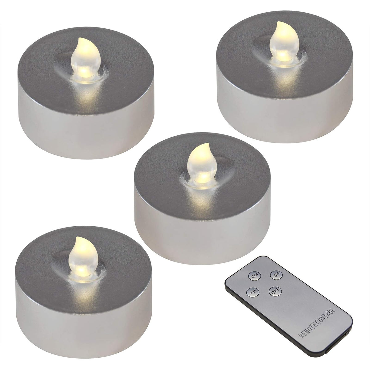 Lumabase Lamp, One Size, Silver