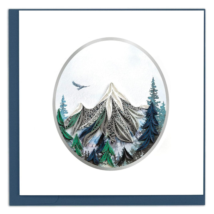 Quilling Card Greeting Card, 6x6 Inch, Multi