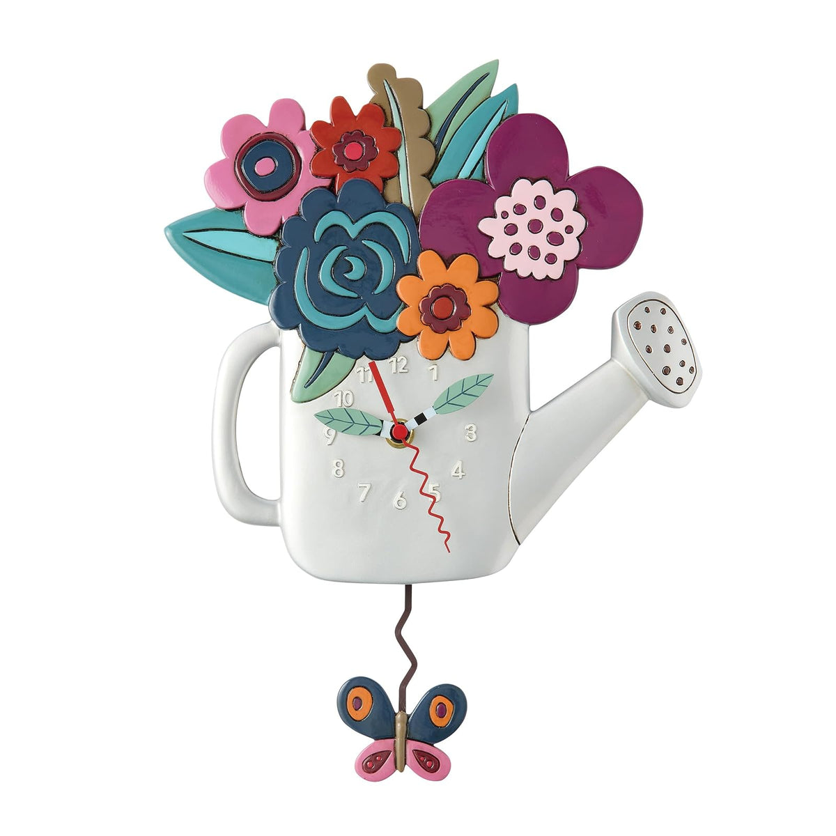 Enesco Clock, 9.85 Inch, Multicolor