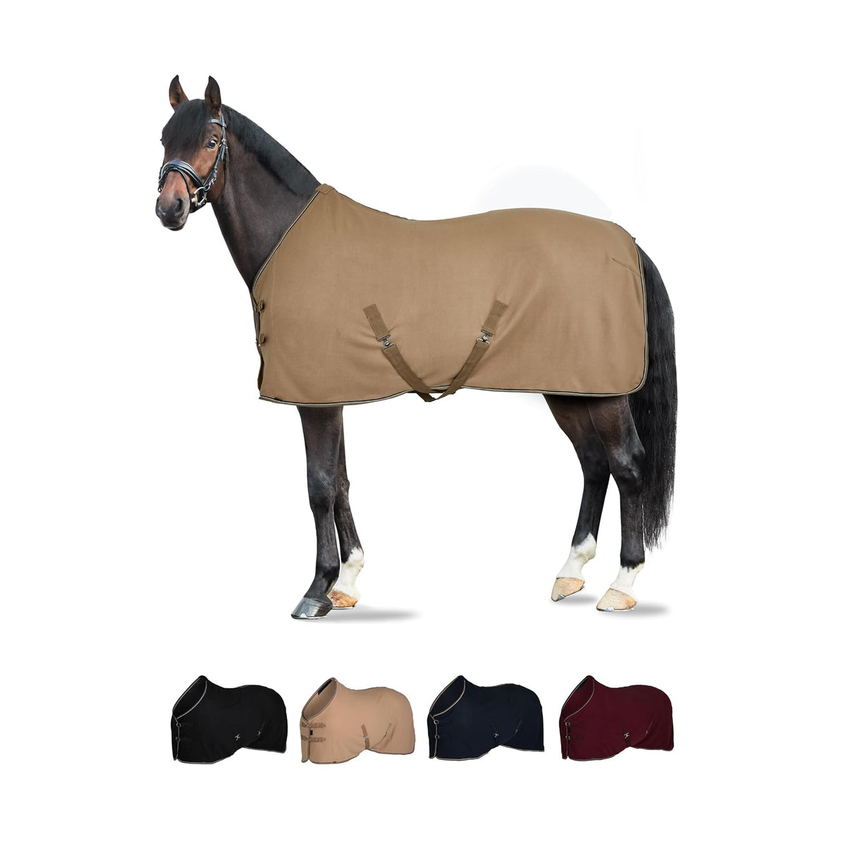 Horze Pet Apparel, 69 in, Tan