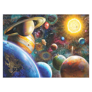 Anatolian Puzzles, 18.1'' x 26'', Planets in Space