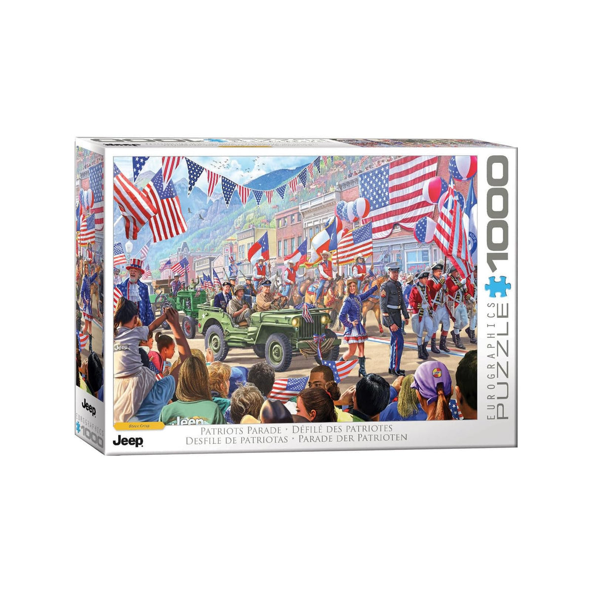 EuroGraphics Puzzles, 1000 pieces, Multicolor