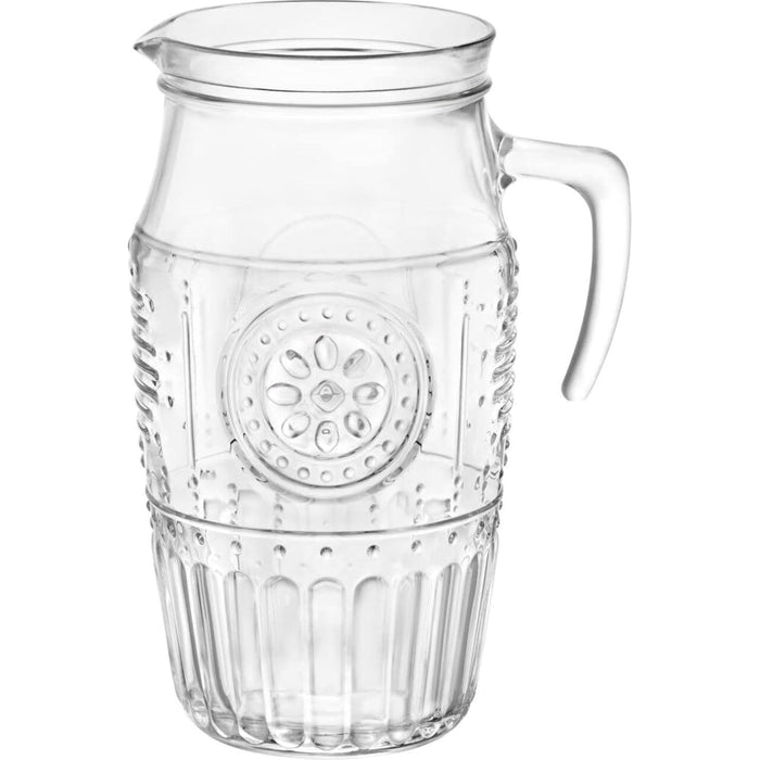 Bormioli Rocco Pitcher, 60.9 Ounces, Clear