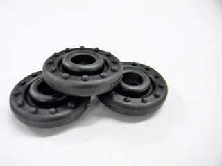 Bowjax SilenceSaver Stabilizer Dampeners (3 Pack), Black, 5/8"