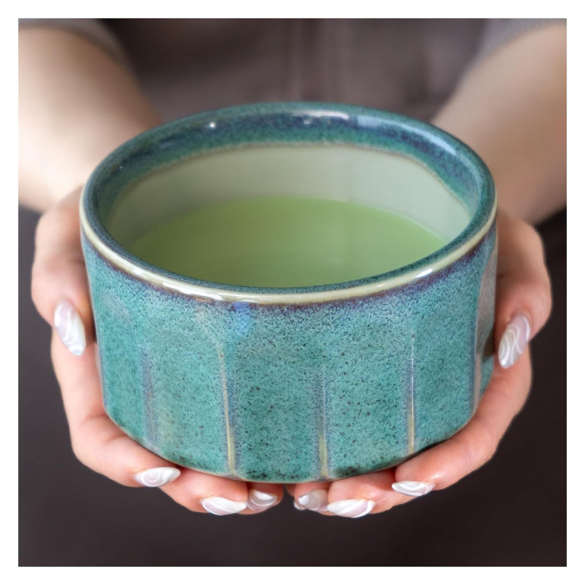 Urban Tokyo Dishware Bowl, 4.75" Diameter, Onofu Green
