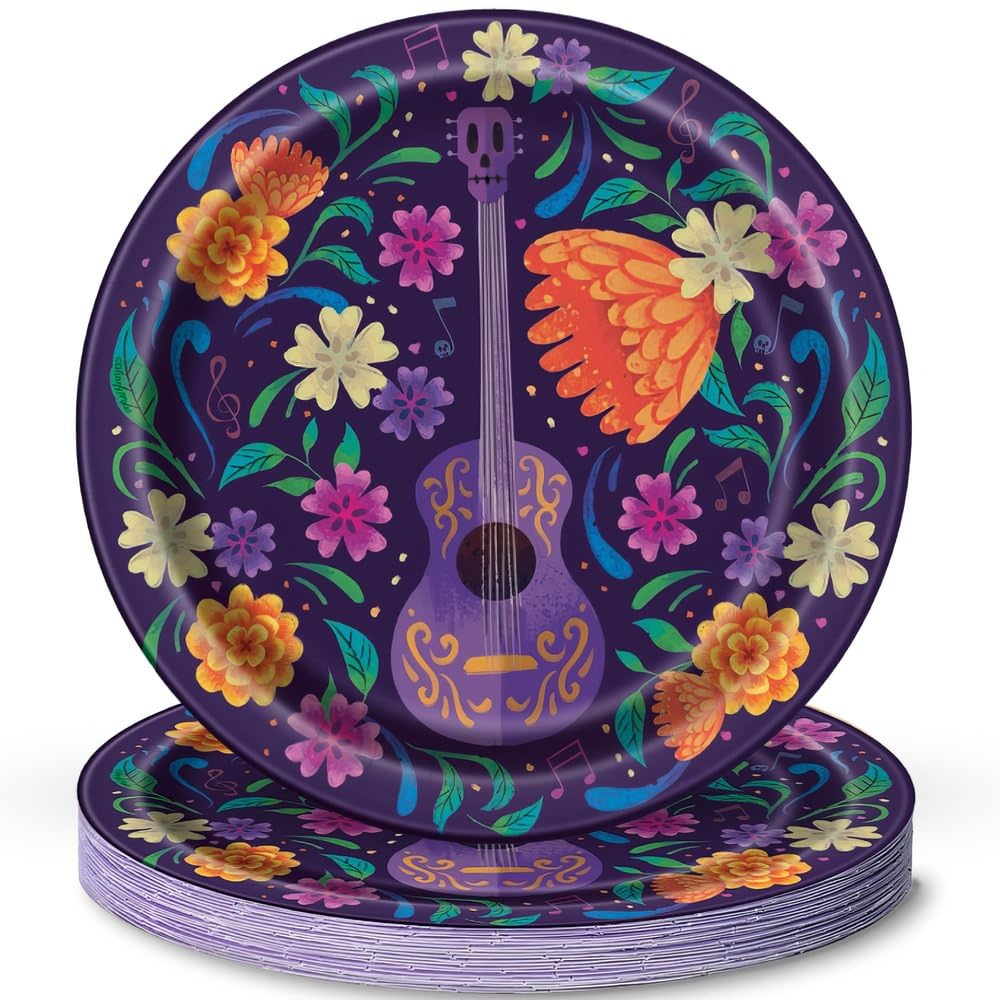 Unique Dishware Plate, One Size, Multicolor